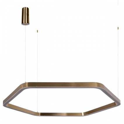 Подвесной светодиодный светильник Loft IT Titanium 10243XL Gold для офиса, цвет золотой,  в стиле Хай-тек