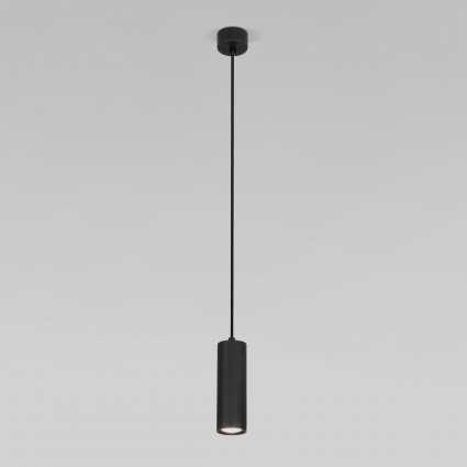 Подвесной светодиодный светильник Elektrostandard Base 50246 LED 7W 4000K черный a064184, цвет черный,  в стиле Хай-тек