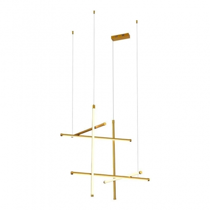 Подвесной светильник ST Luce RETICO SL6207.203.70 на площадь до 25 кв.м., цвет золотой