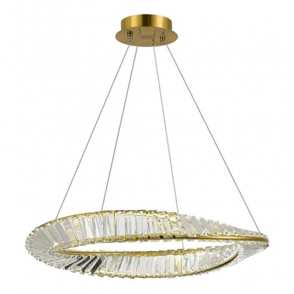 Подвесной светильник ST Luce RITORTO SL6204.301.01 на площадь до 12 кв.м., цвет латунь,  в стиле модерн