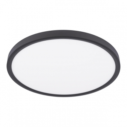 Потолочный светодиодный светильник Loft IT Extraslim 10227/40 Black для офиса, цвет белый,  в современном стиле