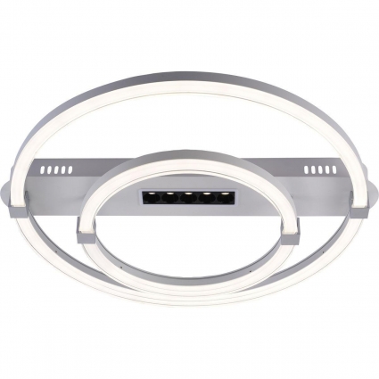 Потолочный светодиодный светильник Escada Aspect 10253/2LED на площадь до 15 кв.м., цвет хром,  в стиле Хай-тек