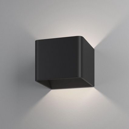 Настенный светодиодный светильник Elektrostandard Corudo MRL LED 1060 черный a063687 для прихожей, цвет черный,  в современном стиле