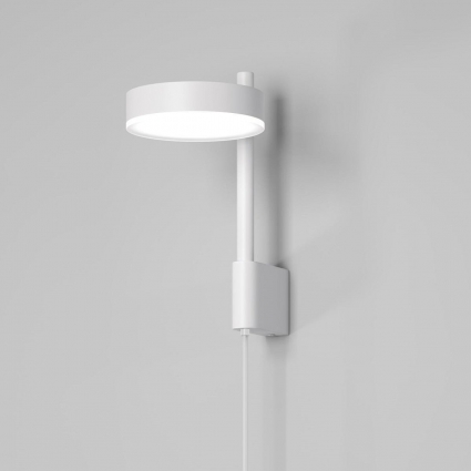 Настенный светодиодный светильник Elektrostandard Tobi 40129/LED белый a064593 для спальни, цвет белый,  в стиле Хай-тек