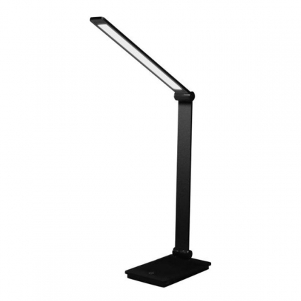 Настольная лампа Arte Lamp Edward A5126LT-1BK для офиса, цвет черный,  в стиле Хай-тек