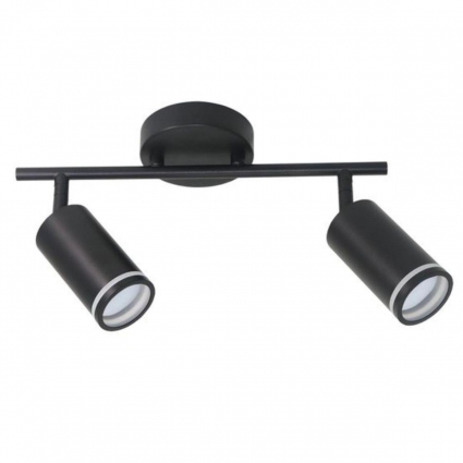 Спот Arte Lamp Imai A2365PL-2BK для гостиной площадью до 2 кв.м., цвет черный,  в современном стиле