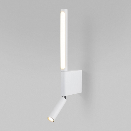 Бра Elektrostandard Sarca LED 40111/LED 4000K белый a063690 для спальни, цвет белый,  в стиле Хай-тек
