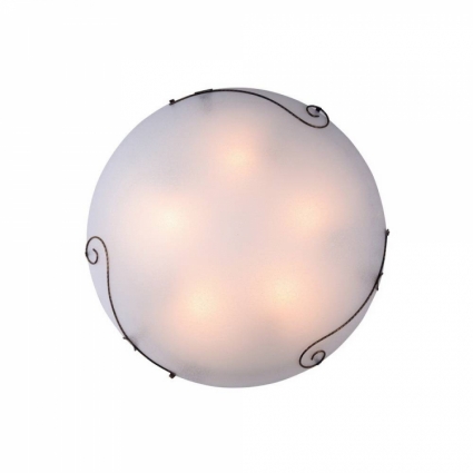 Потолочный светильник IDLamp Rozebel 250/40PF-Brown для кухни площадью до 16.7 кв.м.,  в современном стиле