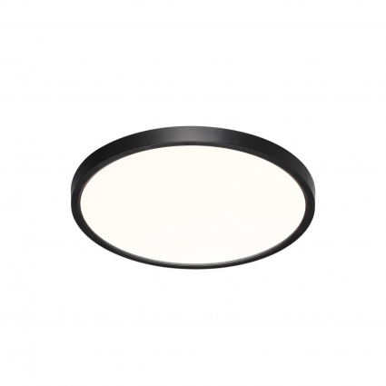 Настенно-потолочный светодиодный светильник Sonex Mitra Alfa Black 7660/24L для ванной площадью до 10 кв.м.