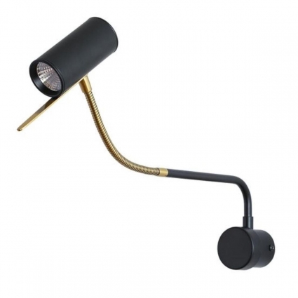 Бра Arte Lamp Sulafat A2423AP-5PB для офиса площадью до 1 кв.м., цвет черный,  в стиле Хай-тек