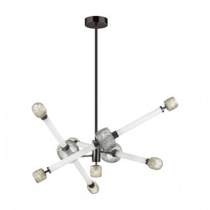 Подвесная светодиодная люстра Odeon Light Modern Kliff 5427/54CL для спальни площадью до 16 кв.м.,  в стиле модерн