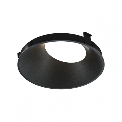 Декоративная рамка-отражатель Maytoni Technical Wise Ring057-10-B, цвет черный,  в современном стиле