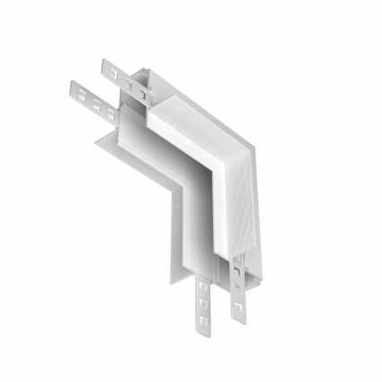 Коннектор L-образный внутренний Maytoni Technical Exility Busbur TRA034CL-42W для магазина, цвет белый
