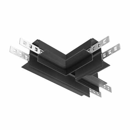 Коннектор T-образный Maytoni Technical Exility Busbur TRA034CT-42.12B для магазина, цвет черный