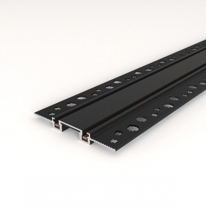 Шинопровод магнитный встраиваемый Elektrostandard Flat Magnetic 85130/00 черный a063727 для офиса, цвет черный,  в современном стиле