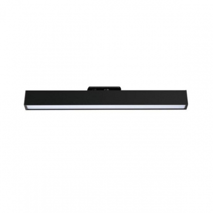 Трековый светодиодный светильник Arte Lamp Lineetta A4576PL-1BK для магазина, цвет черный,  в современном стиле