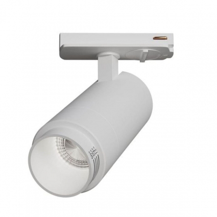 Трековый светодиодный светильник Arte Lamp Merak A3540PL-1WH для магазина площадью до 1 кв.м.,  в современном стиле