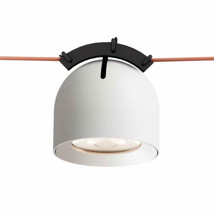 Трековый светильник Denkirs BELTY SPOT DK5540-WH+BK для гостиной, цвет белый,  в современном стиле