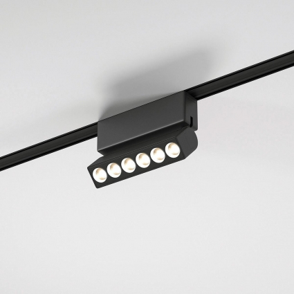 Трековый светодиодный светильник Elektrostandard Flat Magnetic Insight 85090/01 черный a063696 для гостиной, цвет черный,  в стиле Хай-тек