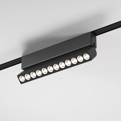 Трековый светодиодный светильник Elektrostandard Flat Magnetic Insight 85091/01 черный a063707 для гостиной, цвет черный,  в стиле Хай-тек