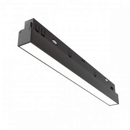 Трековый светодиодный светильник Maytoni Technical Exility Basis TR030-4-12WTW-DD-B для магазина, цвет черный,  в современном стиле