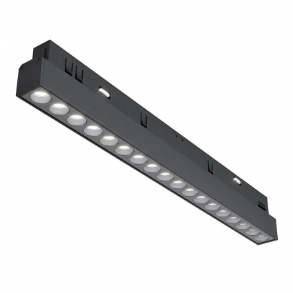 Трековый светодиодный светильник Maytoni Technical Exility Points TR031-4-18WTW-DD-B для магазина, цвет черный,  в современном стиле