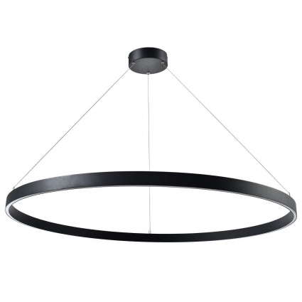 Подвесная светодиодная люстра Lightstar Saturno 748047 для гостиной, цвет черный