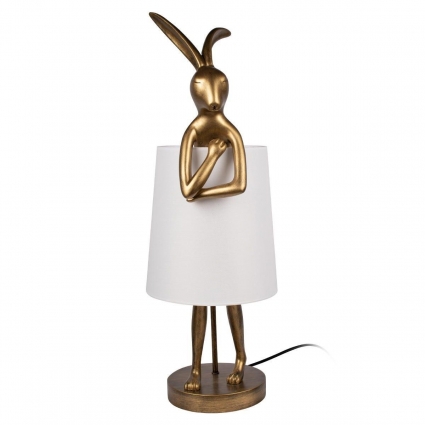 Настольная лампа Loft IT Lapine 10315/B White для спальни, цвет белый
