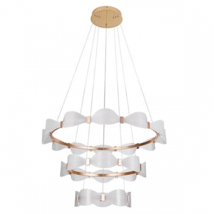 Подвесной светодиодный светильник Arte Lamp Grace A1868SP-3PB для гостиной площадью до 12 кв.м.,  в стиле модерн