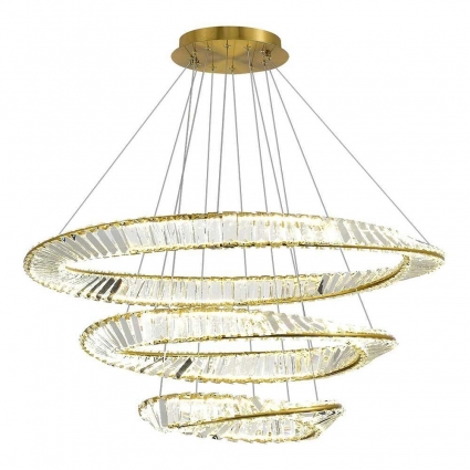 Подвесной светильник ST Luce RITORTO SL6204.301.03 на площадь до 34 кв.м., цвет латунь,  в стиле модерн