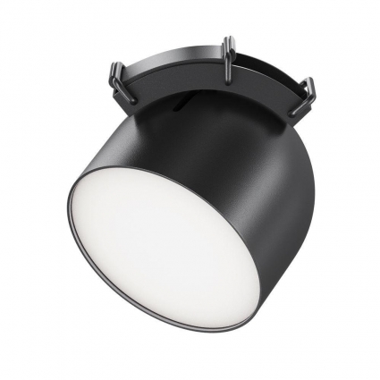 Подвесной светодиодный светильник Maytoni Technical Pendant system Parity Cup TR124B-12W4K-B для гостиной, цвет черный,  в современном стиле