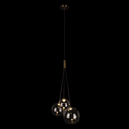 Подвесной светодиодный светильник Loft IT Pop it 10270/P3, цвет золотой,  в стиле модерн