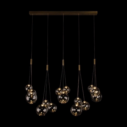 Подвесной светодиодный светильник Loft IT Pop it 10270/S15, цвет золотой,  в стиле модерн