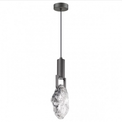 Подвесной светодиодный светильник Odeon Light Midcent Lia 6695/5L для гостиной площадью до 2 кв.м.