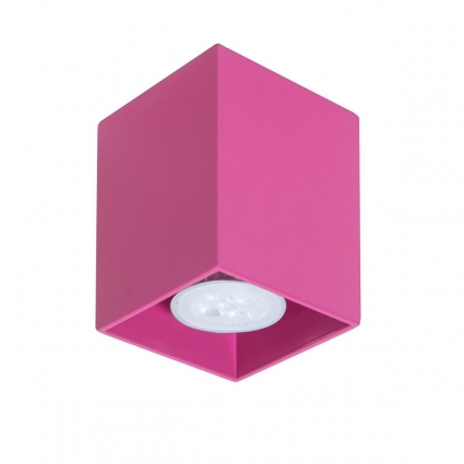 Потолочный светильник TopDecor Tubo8 SQ P1 28 для детской площадью до 3 кв.м.,  в современном стиле