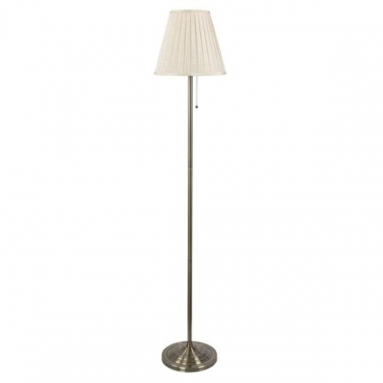 Торшер Arte Lamp Marriot A5039PN-1AB для гостиной площадью до 2 кв.м., цвет бежевый,  в классическом стиле