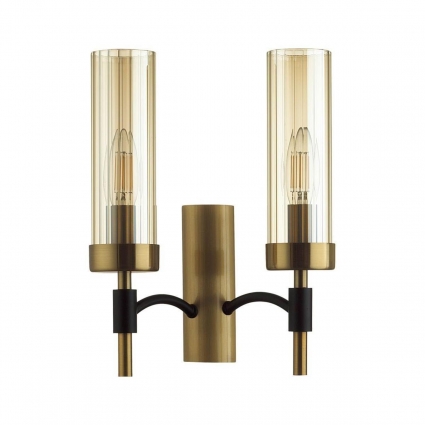 Бра Lumion Classi Sharon 6538/2W для гостиной площадью до 4 кв.м., цвет янтарный
