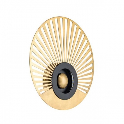 Бра Arte Lamp Biscotto A2641AP-1GO для спальни, цвет золотой