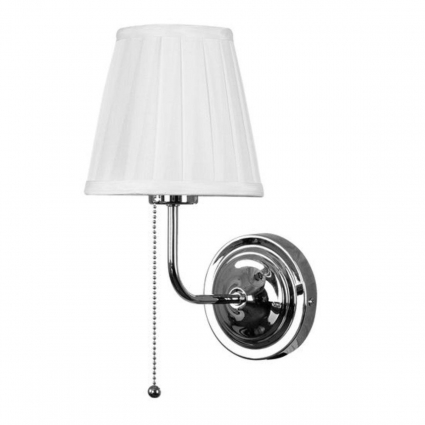 Бра Arte Lamp Marriot A5039AP-1CC для спальни площадью до 2 кв.м., цвет белый,  в стиле модерн