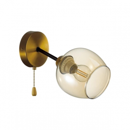 Бра Lumion Comfi Odell 5649/1W для прихожей, цвет янтарный