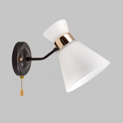 Бра IMEX MD.5692-1-W-COFFEE+FGD для кухни, цвет матовый,  в стиле модерн
