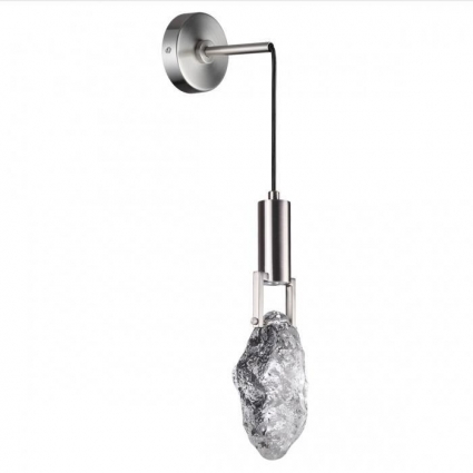 Бра Odeon Light Midcent Lia 6696/5WL для гостиной площадью до 2 кв.м., цвет матовый никель, матовый