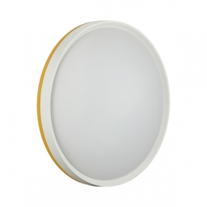 Настенно-потолочный светодиодный светильник Sonex Color Kezo Yellow 7709/DL для ванной площадью до 18 кв.м.,  в современном стиле
