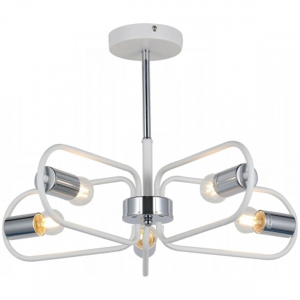 Потолочная люстра Illumico IL8253-5COU-79 WH CR для кухни площадью до 30 кв.м.