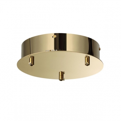 Потолочная база для 3-х колец Odeon Light L-Vision Panta 4926/3R для гостиной, цвет золотой,  в современном стиле
