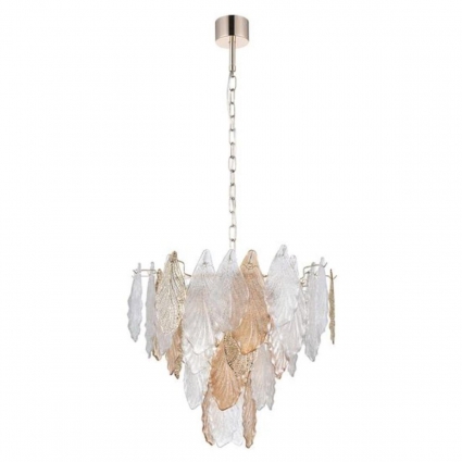 Подвесная люстра Arte Lamp Felicita A4080LM-12GO для гостиной площадью до 20 кв.м.