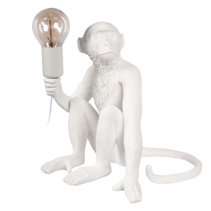 Настольная лампа Loft IT Monkey 10314T/A для спальни, цвет белый
