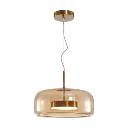Подвесной светодиодный светильник Arte Lamp Padova A2404SP-33AM для кухни, цвет янтарный,  в современном стиле