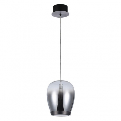 Подвесной светодиодный светильник Divinare Campo 5875/51 SP-15 для кухни, цвет дымчатый,  в стиле Хай-тек