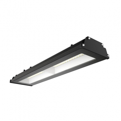 Потолочный светодиодный светильник Jazzway PPI-03 5024052 для магазина, цвет черный,  в современном стиле